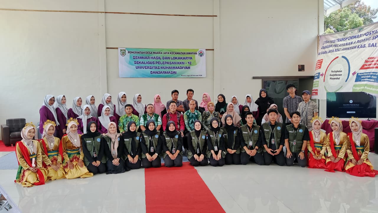 Empat Puluh Hari Penuh Cerita, Mahasiswa KKN Pamitan Tinggalkan Karya untuk Desa Muara Jaya