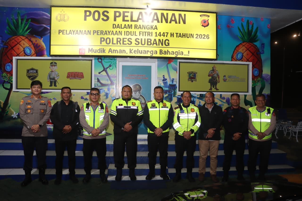 Wakapolda Jabar Tinjau Rest Area KM 101 B, Pastikan Kesiapan Antisipasi Arus Balik Lebaran 2026