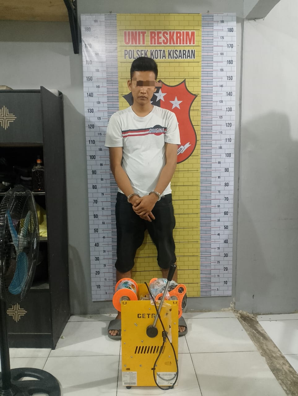 Lakukan Pencurian Mesin Jus, Satu Pelaku Diamankan Polsek Kota Kisaran.