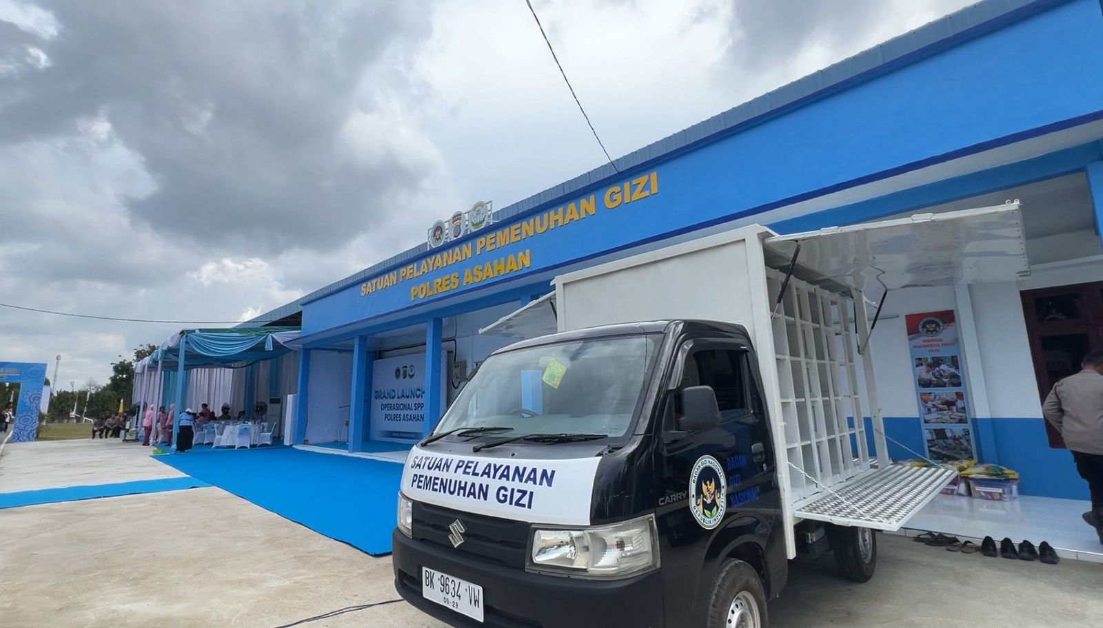 Setiap Makanan Bergizi Gratis Polres Asahan Selalu Melalui Proses Pengecekan