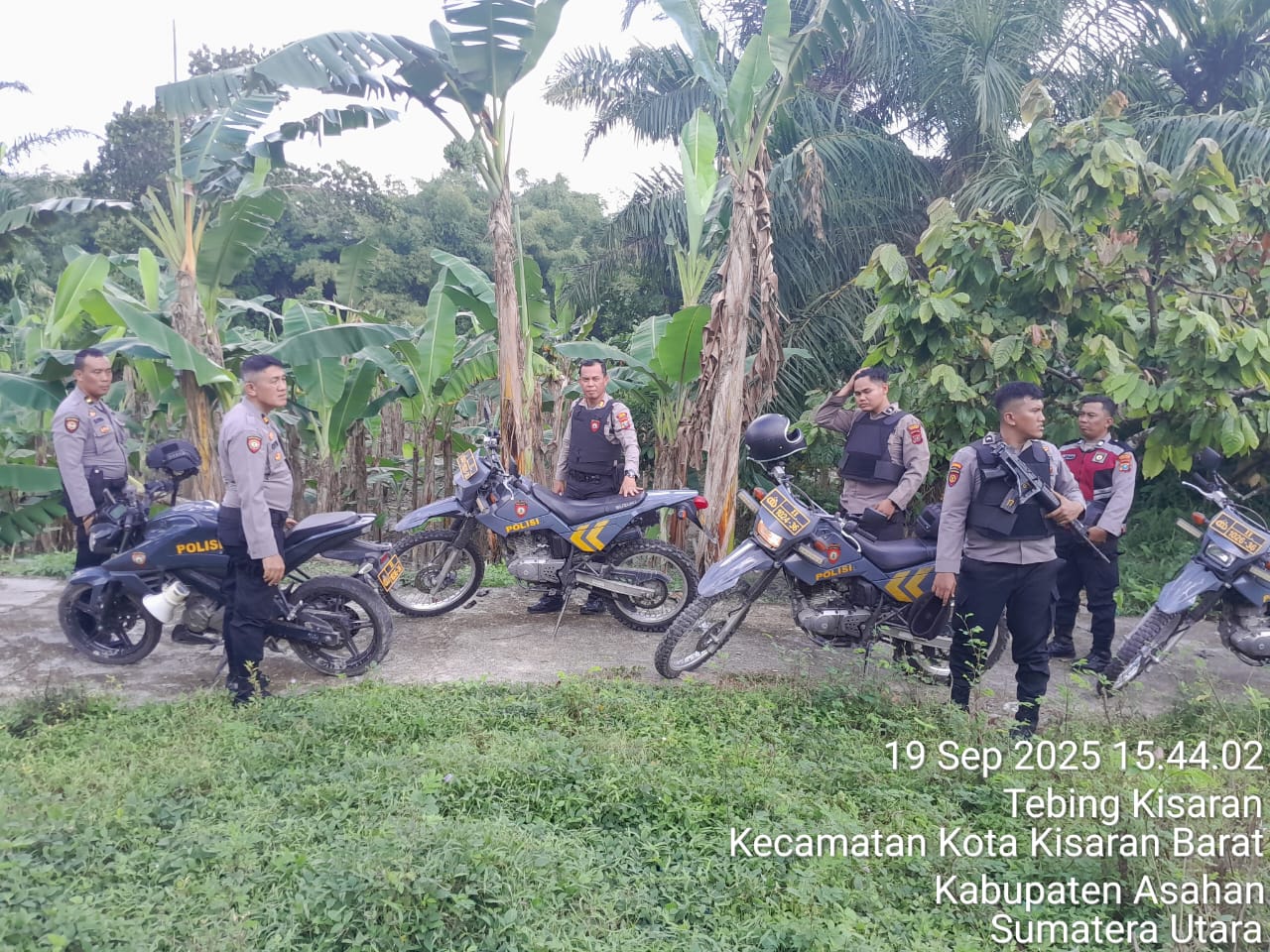 Polres Asahan Gelar Patroli Perintis Presisi R2 Antisipasi Premanisme dan Peredaran Narkoba